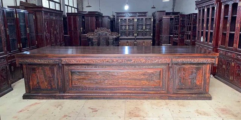 缅甸花梨家具：自然之美与匠心独韵